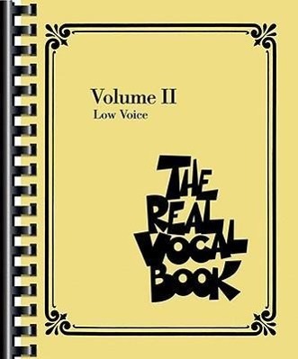 Cover: 884088198923 | The Real Vocal Book - Volume II | Low Voice | Taschenbuch | Buch