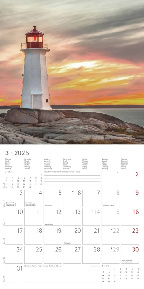 Bild: 4251732340902 | Alpha Edition - Sunny Moments 2025 Broschürenkalender, 30x30cm,...