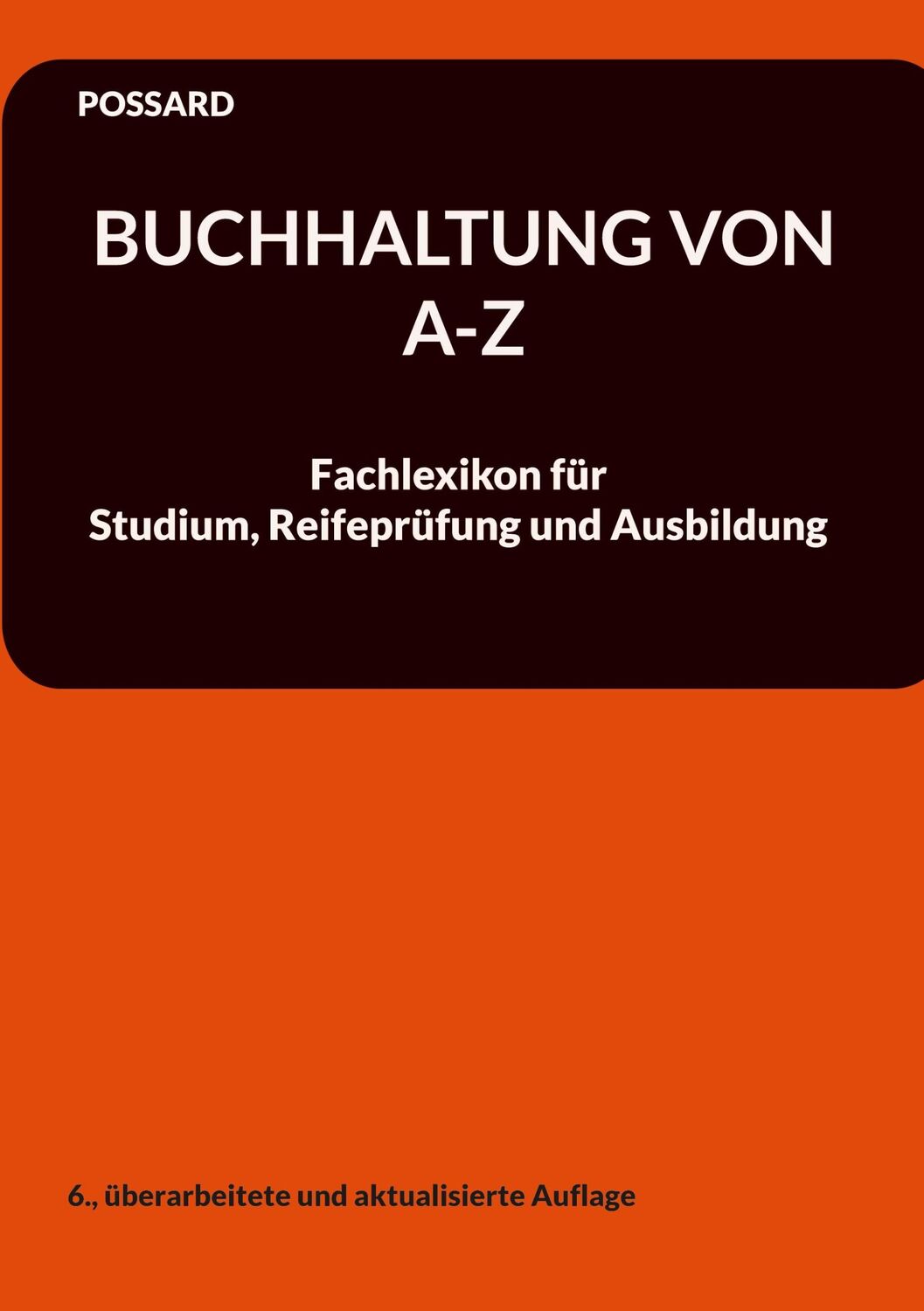 Cover: 9783757846343 | Buchhaltung von A-Z | Marlon Possard | Taschenbuch | Paperback | 2024