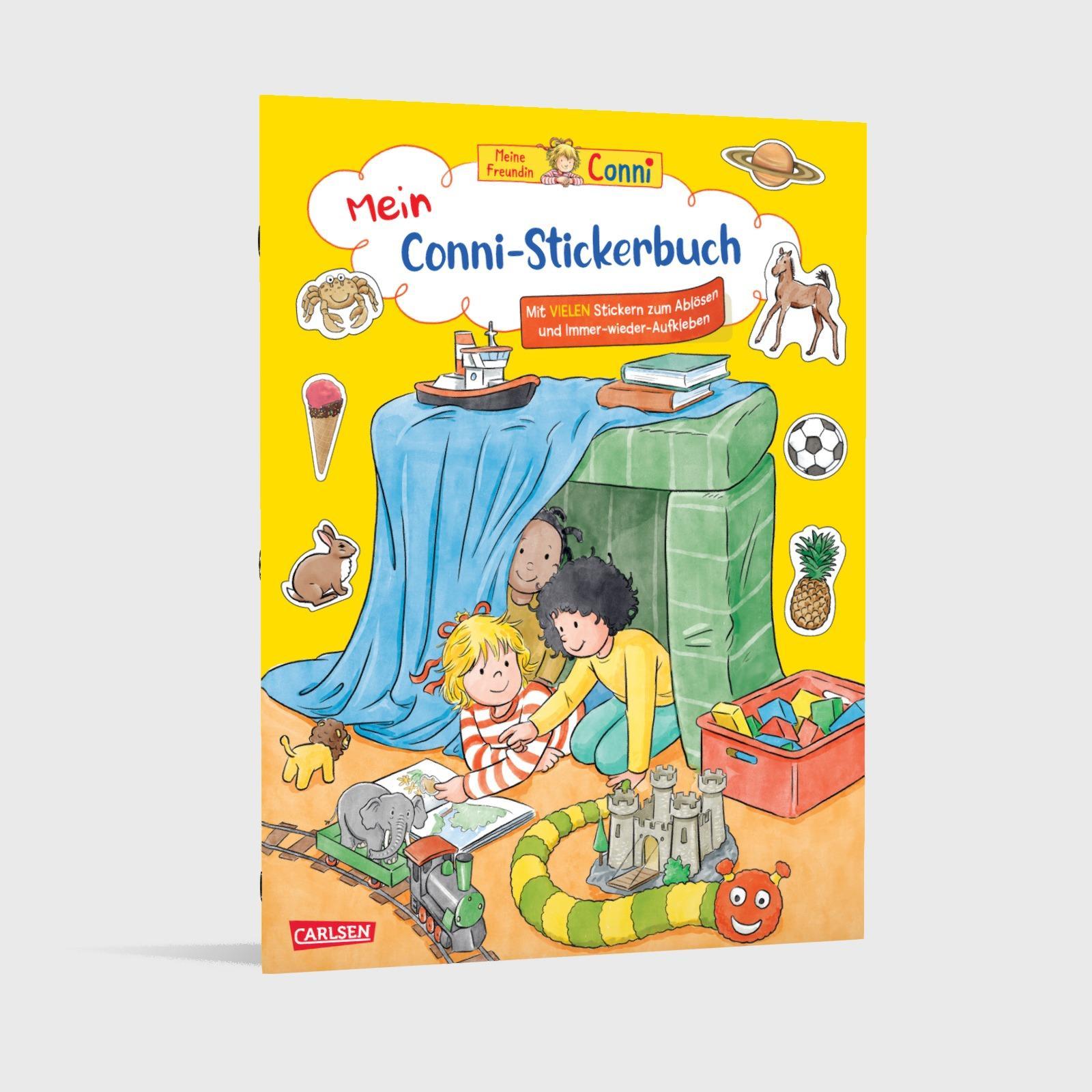 Bild: 9783551191793 | Conni Gelbe Reihe (Beschäftigungsbuch): Mein Conni-Stickerbuch | Buch