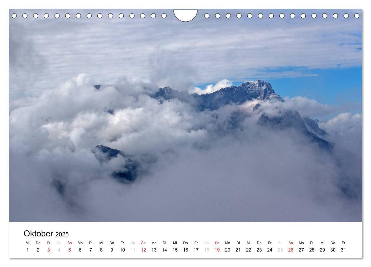 Bild: 9783435591466 | Zugspitz-Impressionen (Wandkalender 2025 DIN A4 quer), CALVENDO...