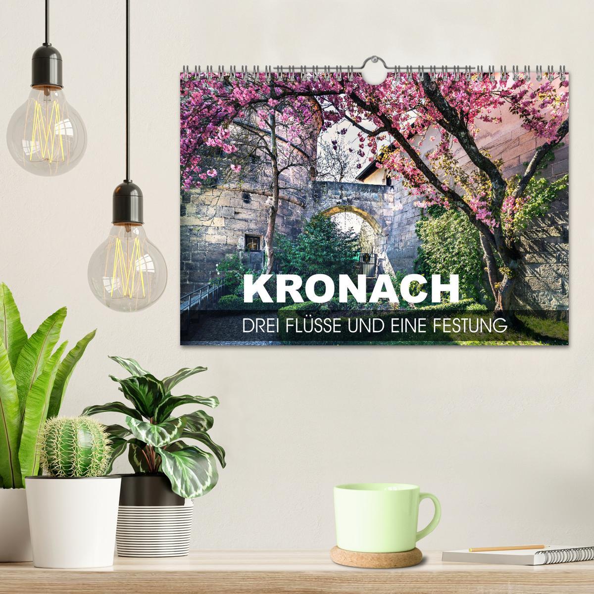 Bild: 9783435239757 | Kronach - drei Flüsse und eine Festung (Wandkalender 2025 DIN A4...