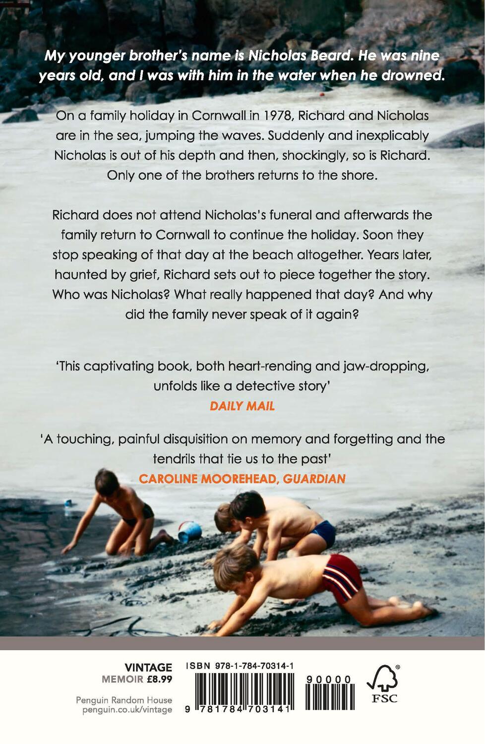 Rückseite: 9781784703141 | The Day That Went Missing | Richard Beard | Taschenbuch | Englisch