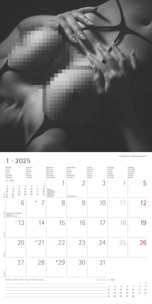 Bild: 4251732340988 | Alpha Edition - Feminine 2025 Broschürenkalender, 30x30cm,...