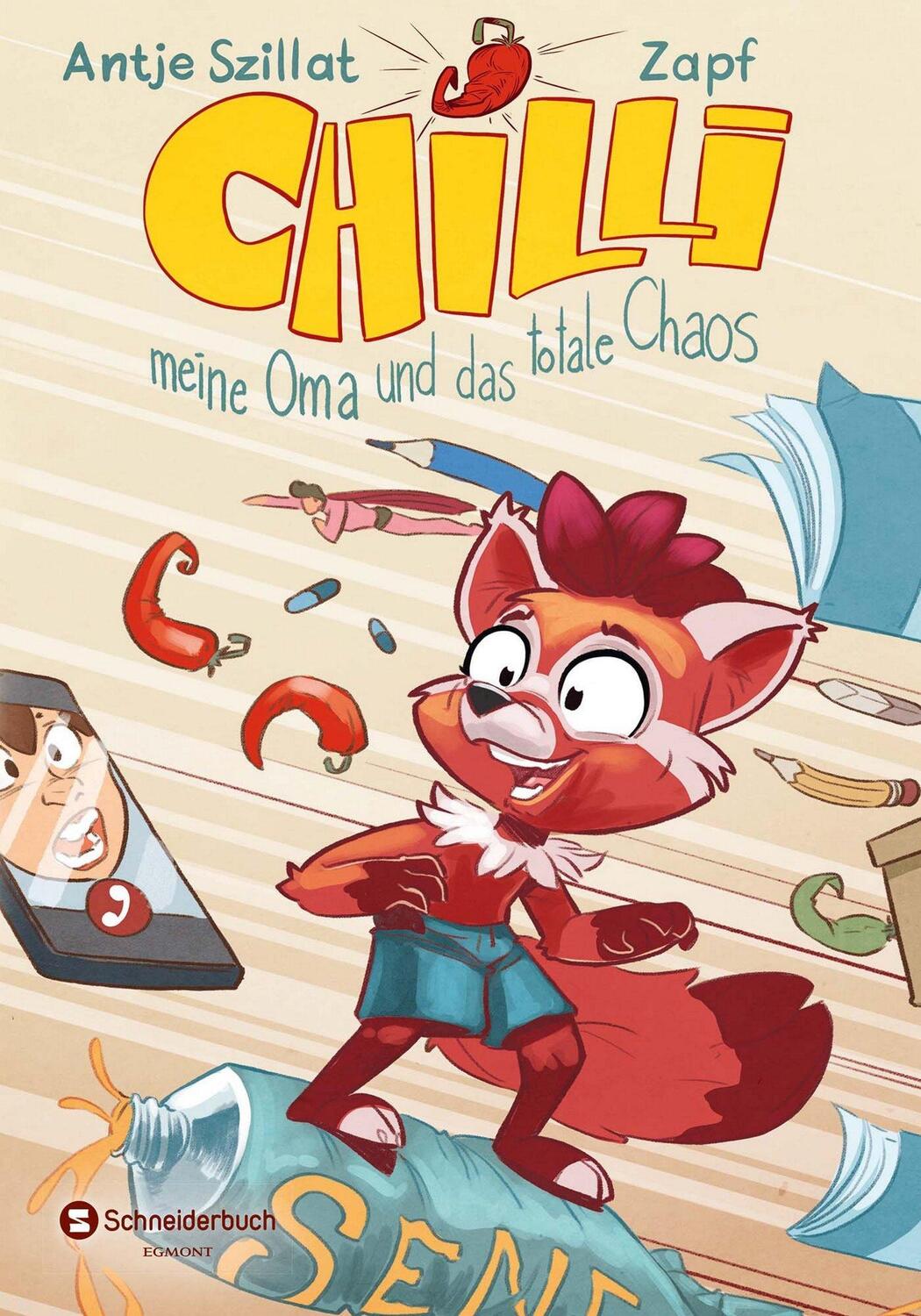 Cover: 9783505142437 | Chilli, meine Oma und das totale Chaos | Antje Szillat | Buch | 2020