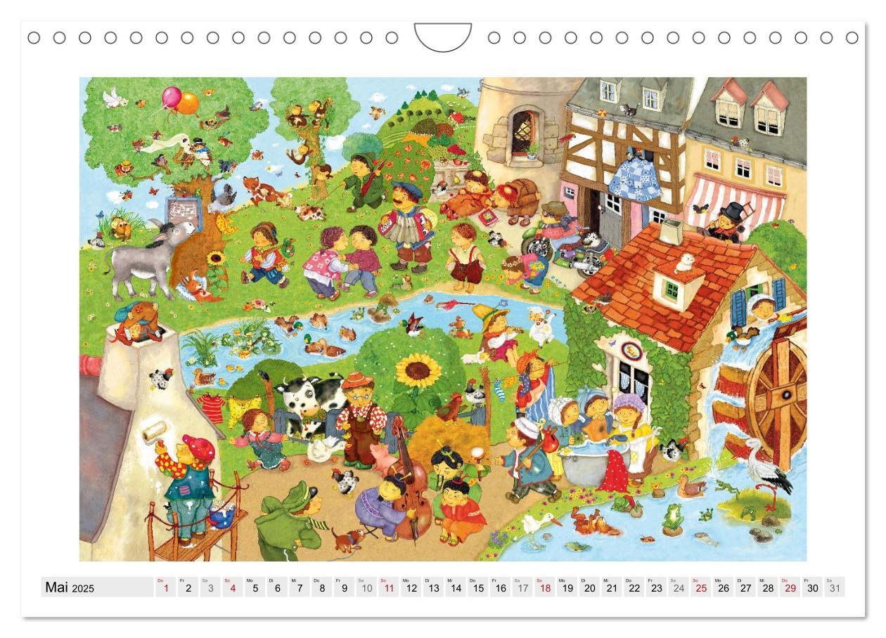 Bild: 9783435416417 | Meine kleine Wimmelwelt (Wandkalender 2025 DIN A4 quer), CALVENDO...