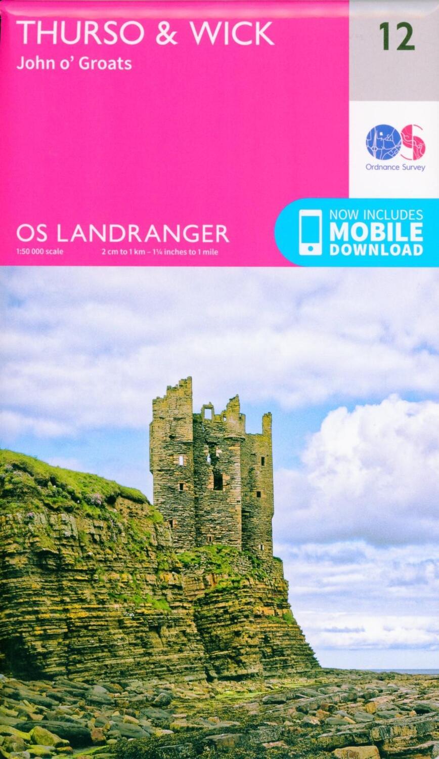 Cover: 9780319261101 | Thurso &amp; Wick, John O'Groats | Ordnance Survey | (Land-)Karte | 2016