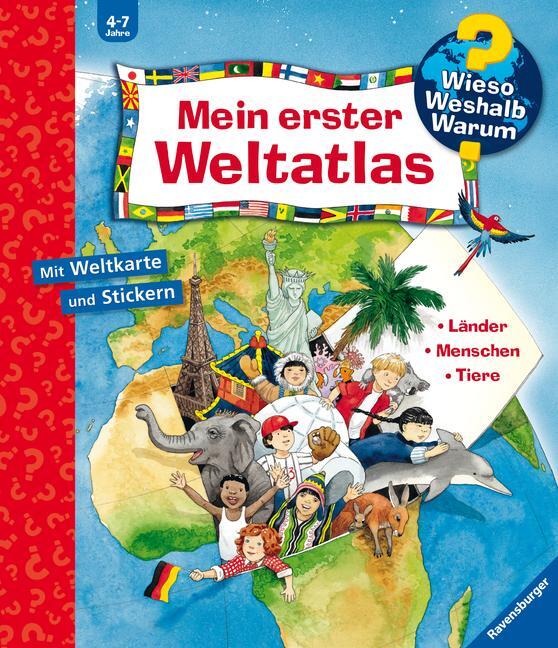 Cover: 9783473327928 | Wieso? Weshalb? Warum? Mein erster Weltatlas | Länder. Menschen. Tiere