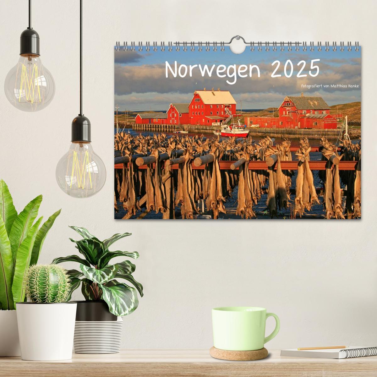 Bild: 9783435795765 | Norwegen 2025 (Wandkalender 2025 DIN A4 quer), CALVENDO Monatskalender