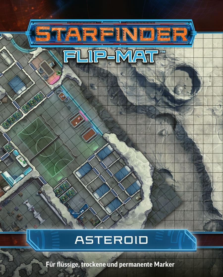 Cover: 9783963310577 | Starfinder Flip-Mat: Asteroid | Jason Bulmahn | Spiel | 2 S. | Deutsch