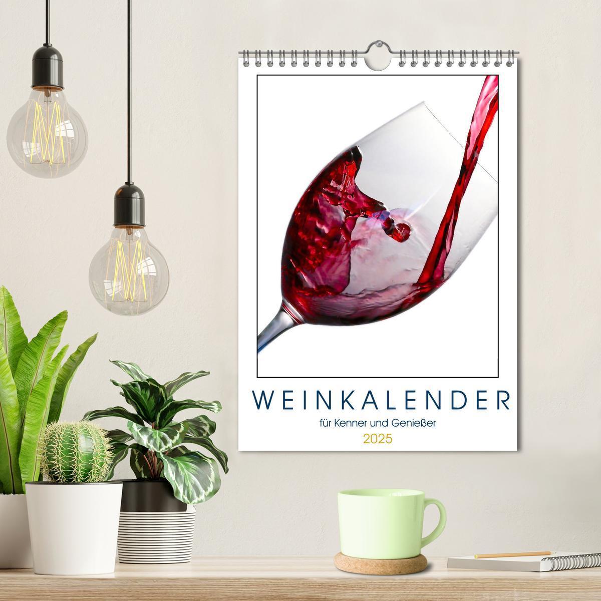 Bild: 9783435931439 | Weinkalender - für Kenner und Genießer (Wandkalender 2025 DIN A4...