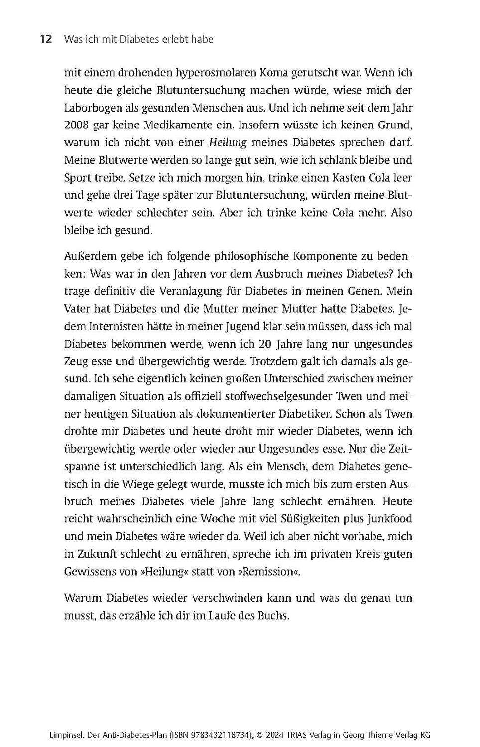 Bild: 9783432118734 | Der Anti-Diabetes-Plan | Rainer Limpinsel | Taschenbuch | 184 S.