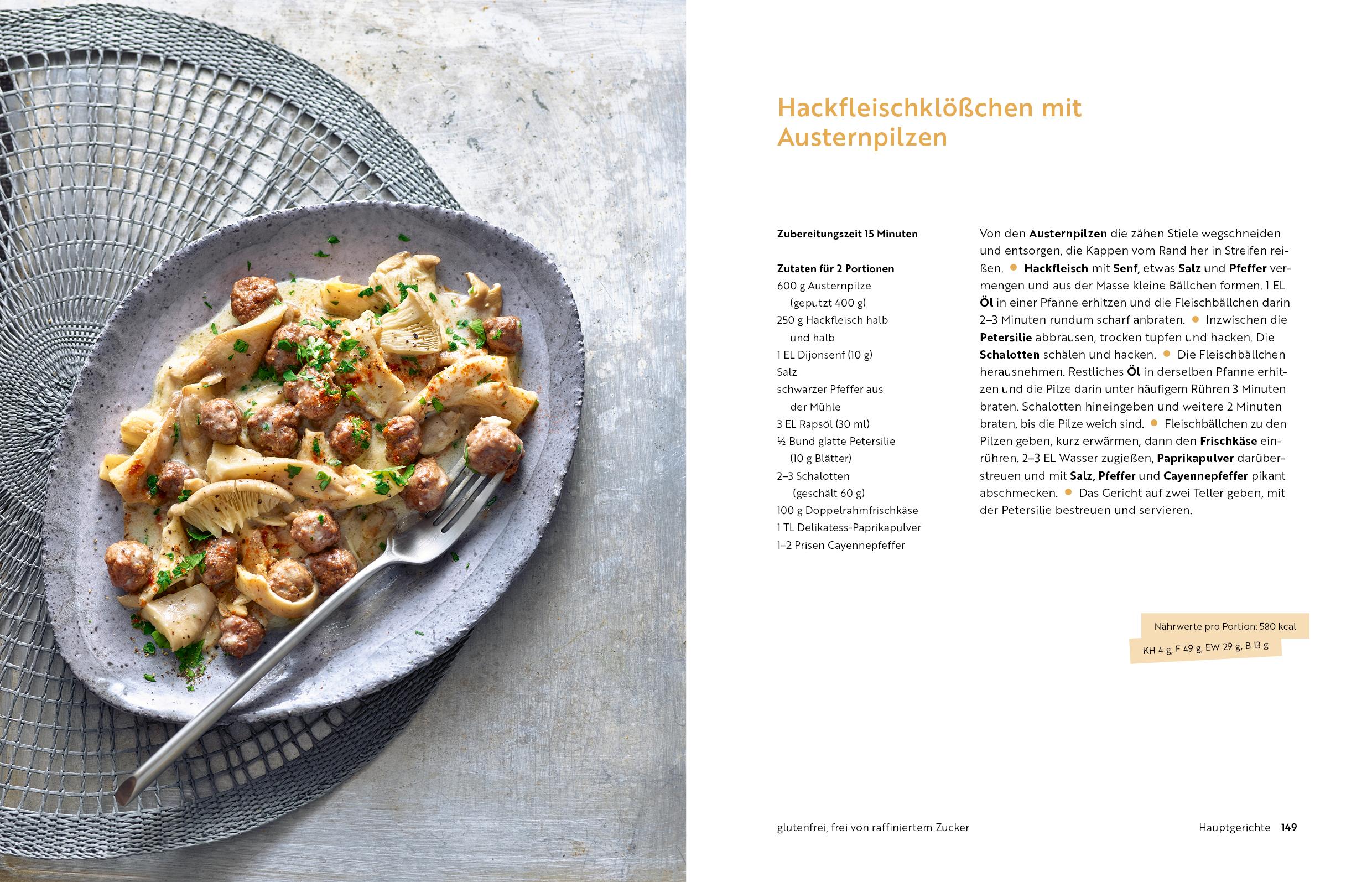 Bild: 9783954532841 | Low Carb | Die 77 besten 15-Minuten-Rezepte | Bettina Matthaei | Buch