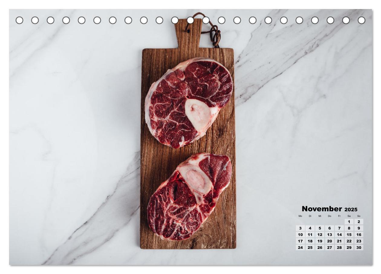 Bild: 9783435096275 | WAGYU (Tischkalender 2025 DIN A5 quer), CALVENDO Monatskalender | 2025