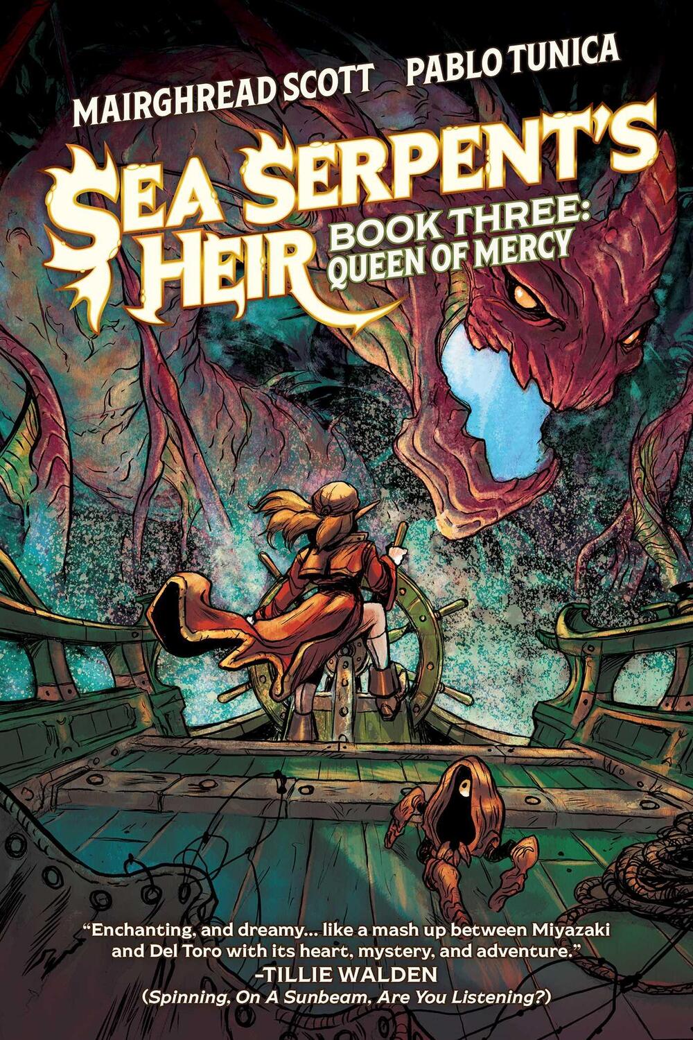 Cover: 9781534332096 | Sea Serpent's Heir Book Three | Queen of Mercy | Mairghread Scott