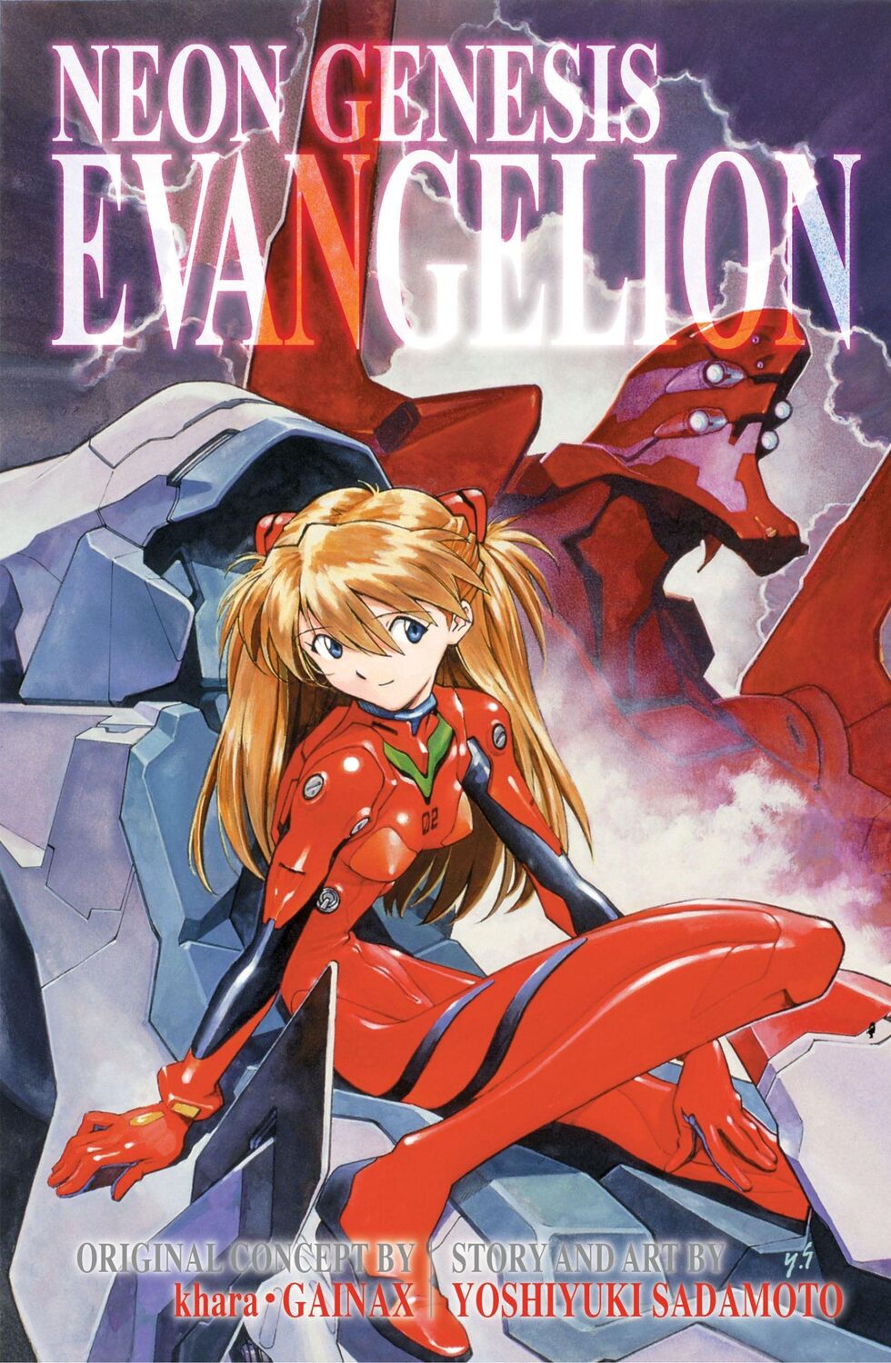 Cover: 9781421553627 | Neon Genesis Evangelion 3-in-1 Edition, Vol. 3 | Yoshiyuki Sadamoto