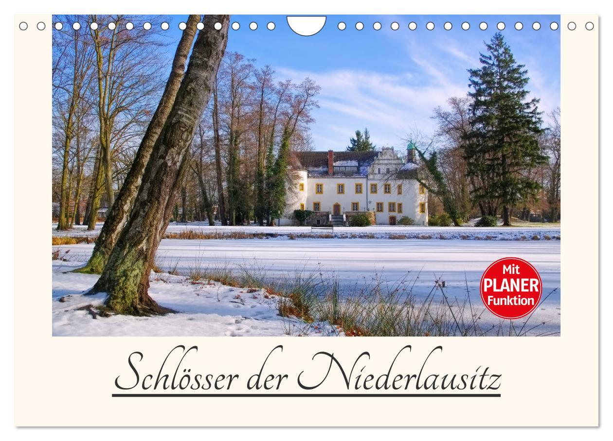 Cover: 9783435448913 | Schlösser der Niederlausitz (Wandkalender 2025 DIN A4 quer),...