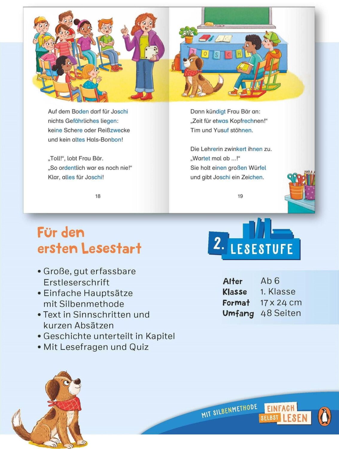 Bild: 9783328302803 | Penguin JUNIOR - Einfach selbst lesen: Eine Klasse mit Wuff -...