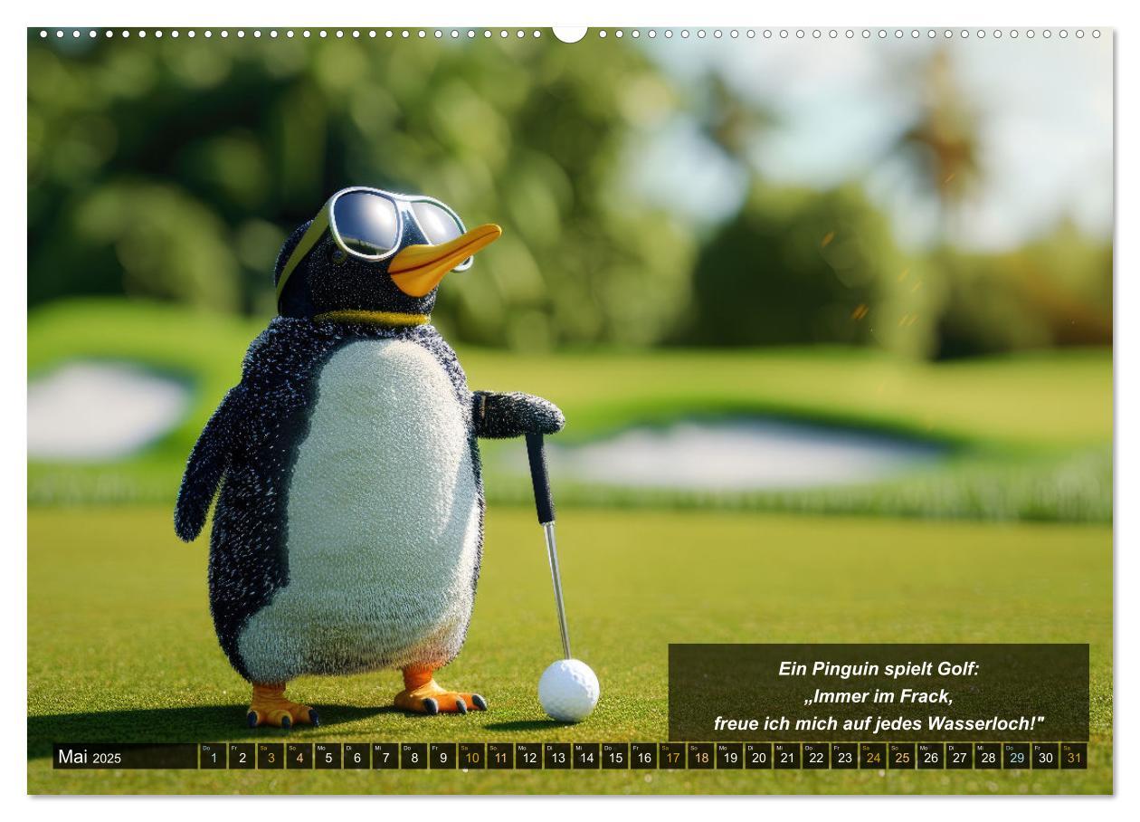 Bild: 9783457155547 | Der tierisch lustige Golfkalender (hochwertiger Premium...