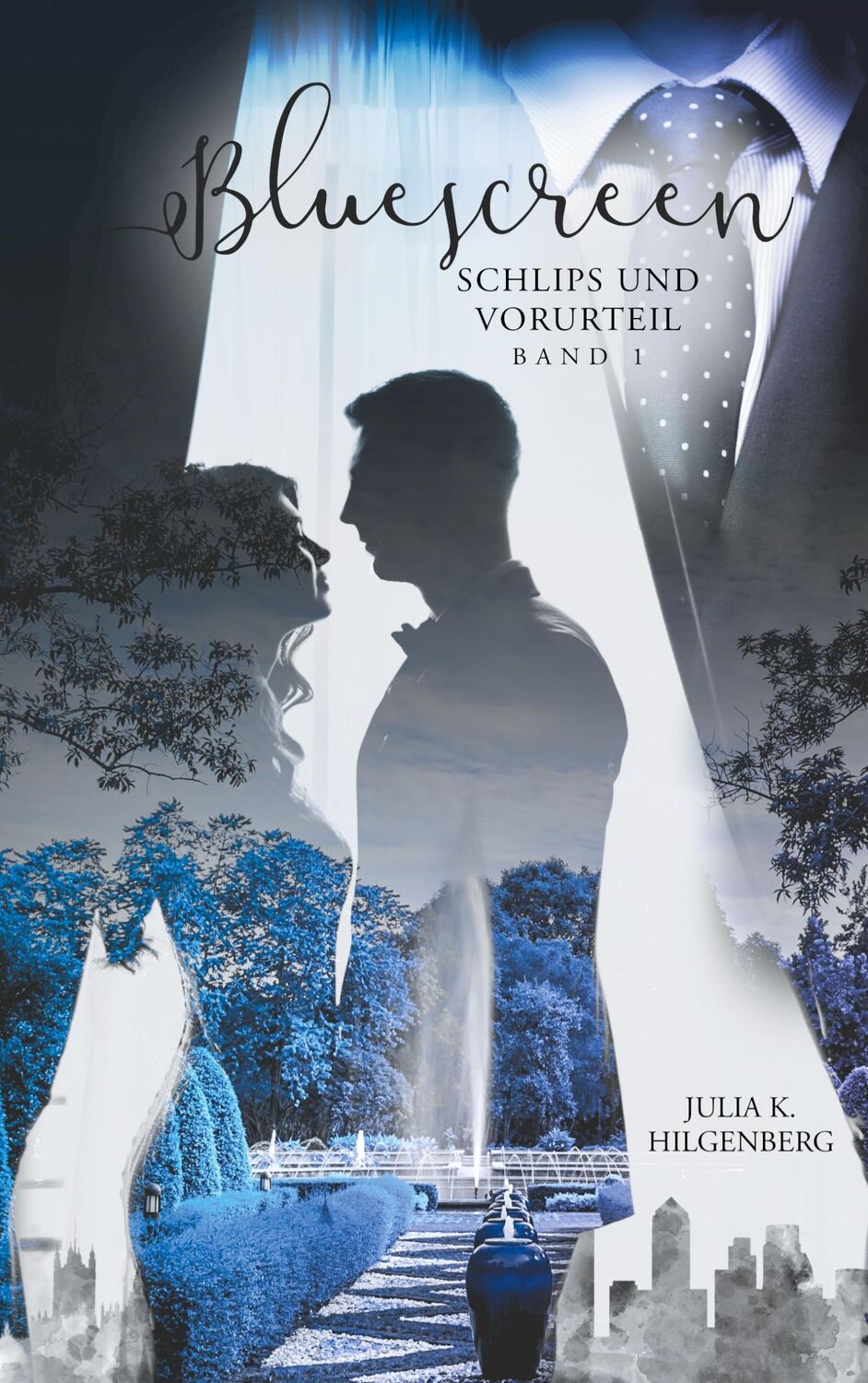 Cover: 9783740766016 | Bluescreen | Schlips und Vorurteil 1 | Julia K. Hilgenberg | Buch