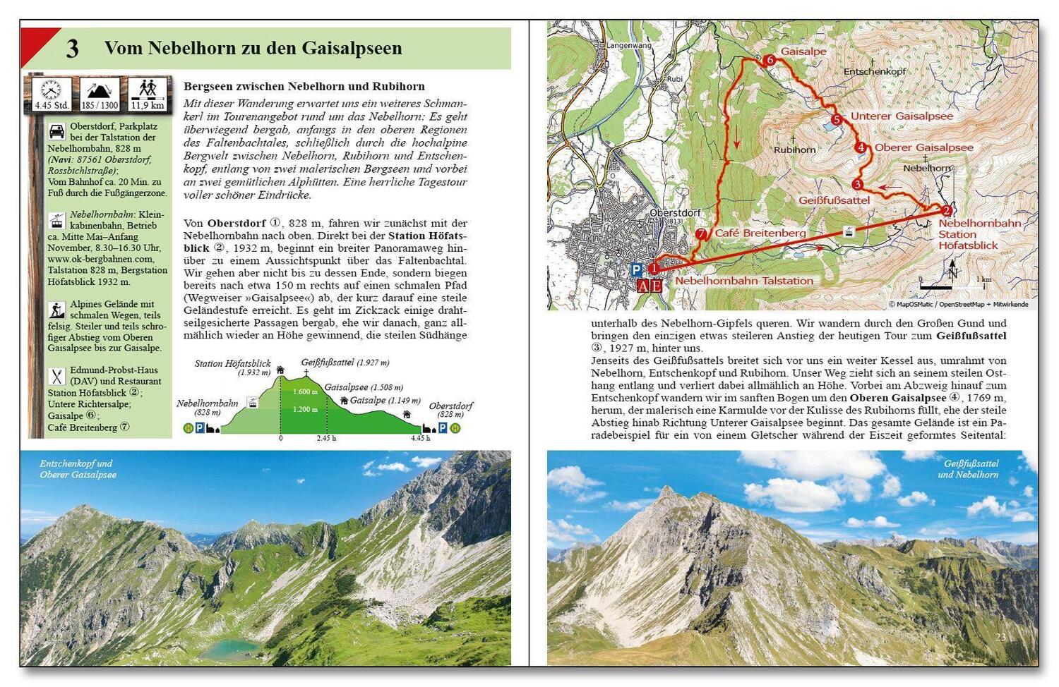 Bild: 9783949988110 | Lieblings-Wanderungen rund um Oberstdorf | Gerald Schwabe | Buch