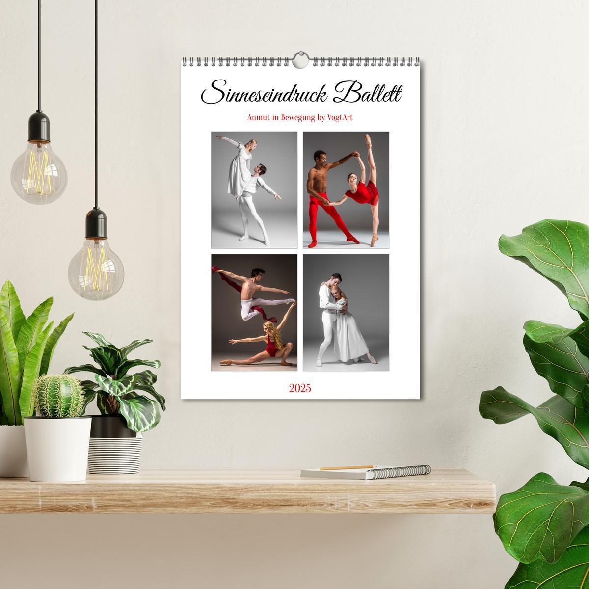 Bild: 9783435893522 | Sinneseindruck Ballett (Wandkalender 2025 DIN A3 hoch), CALVENDO...