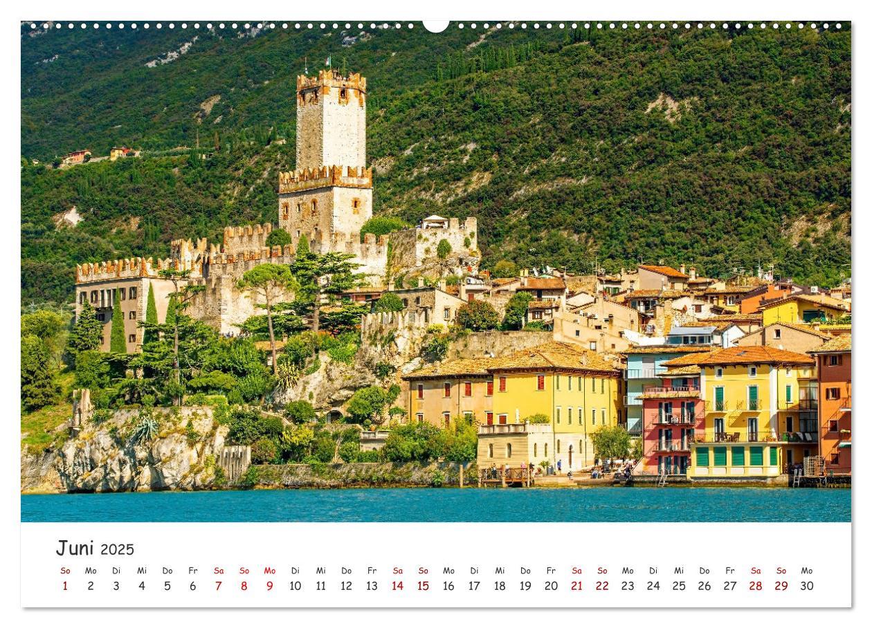 Bild: 9783435013401 | Malcesine am Gardasee (Wandkalender 2025 DIN A2 quer), CALVENDO...