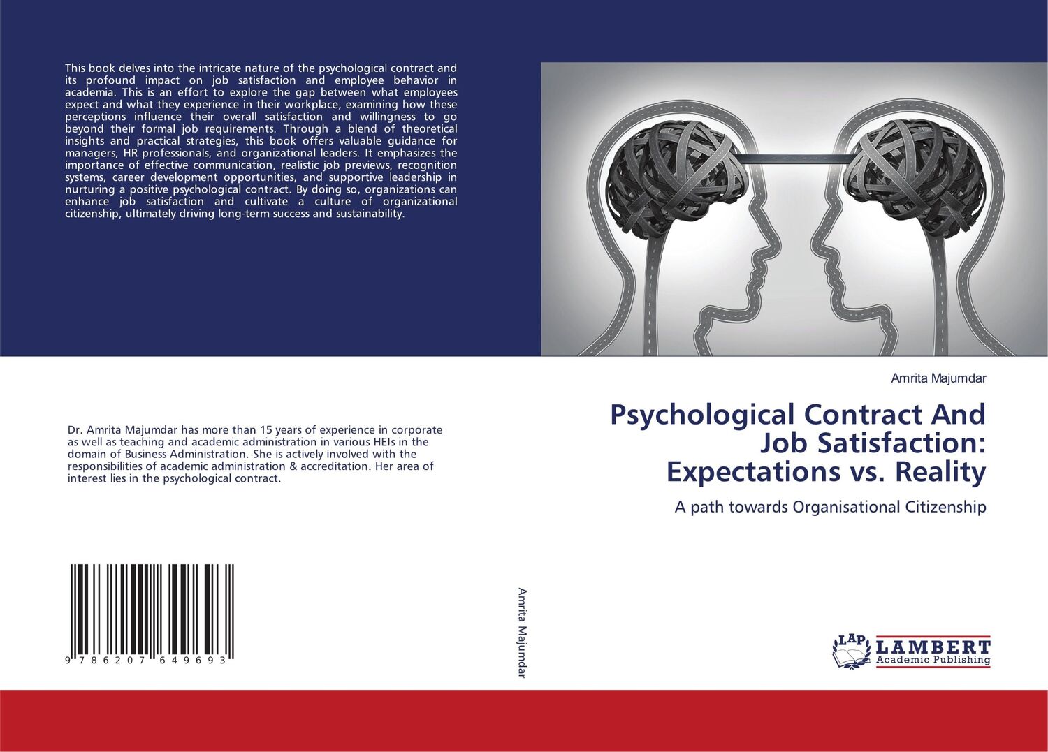 Cover: 9786207649693 | Psychological Contract And Job Satisfaction: Expectations vs. Reality