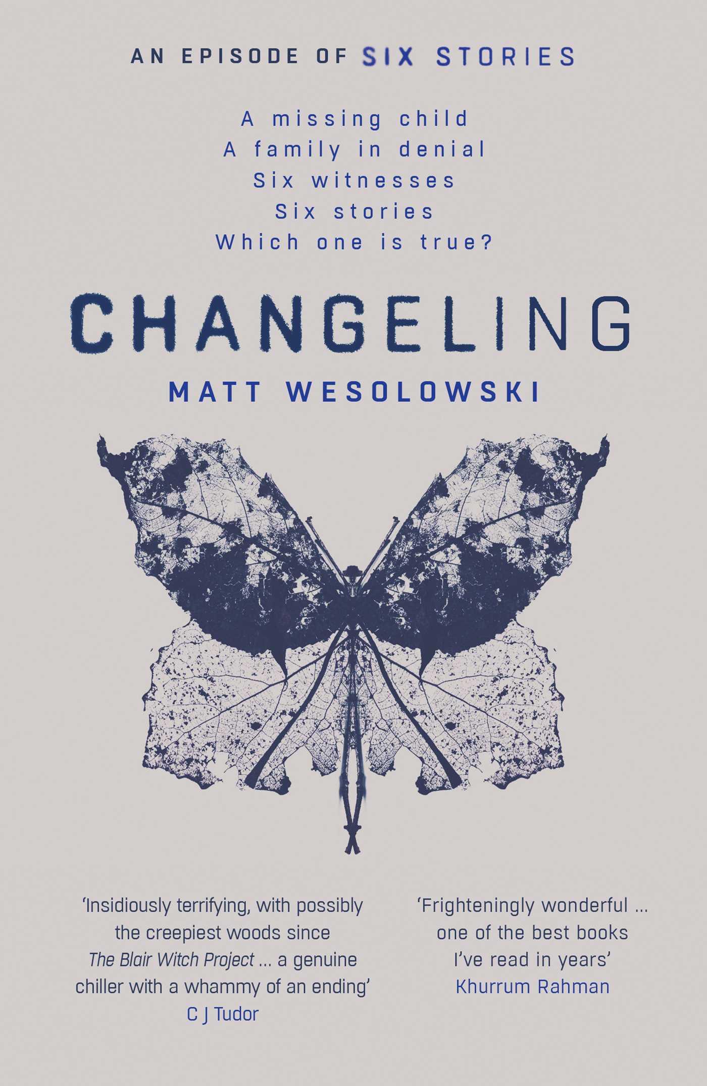 Cover: 9781912374571 | Changeling | Matt Wesolowski | Taschenbuch | 271 S. | Englisch | 2019