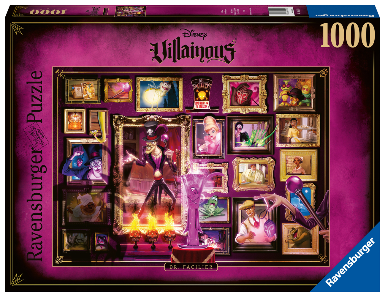 Cover: 4005556165230 | Ravensburger Puzzle 16523 - Villainous: Dr. Facilier - 1000 Teile...