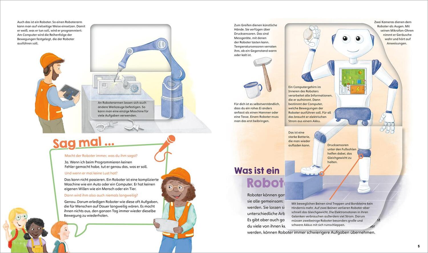 Bild: 9783788677633 | WAS IST WAS Junior Band 44 Roboter! | Christian Holst | Buch | 20 S.