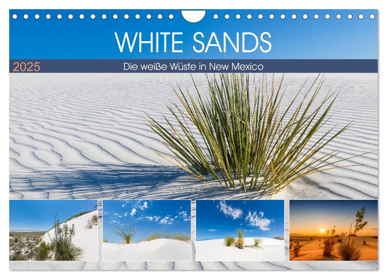 Cover: 9783435210800 | WHITE SANDS Die weiße Wüste in New Mexico (Wandkalender 2025 DIN A4...