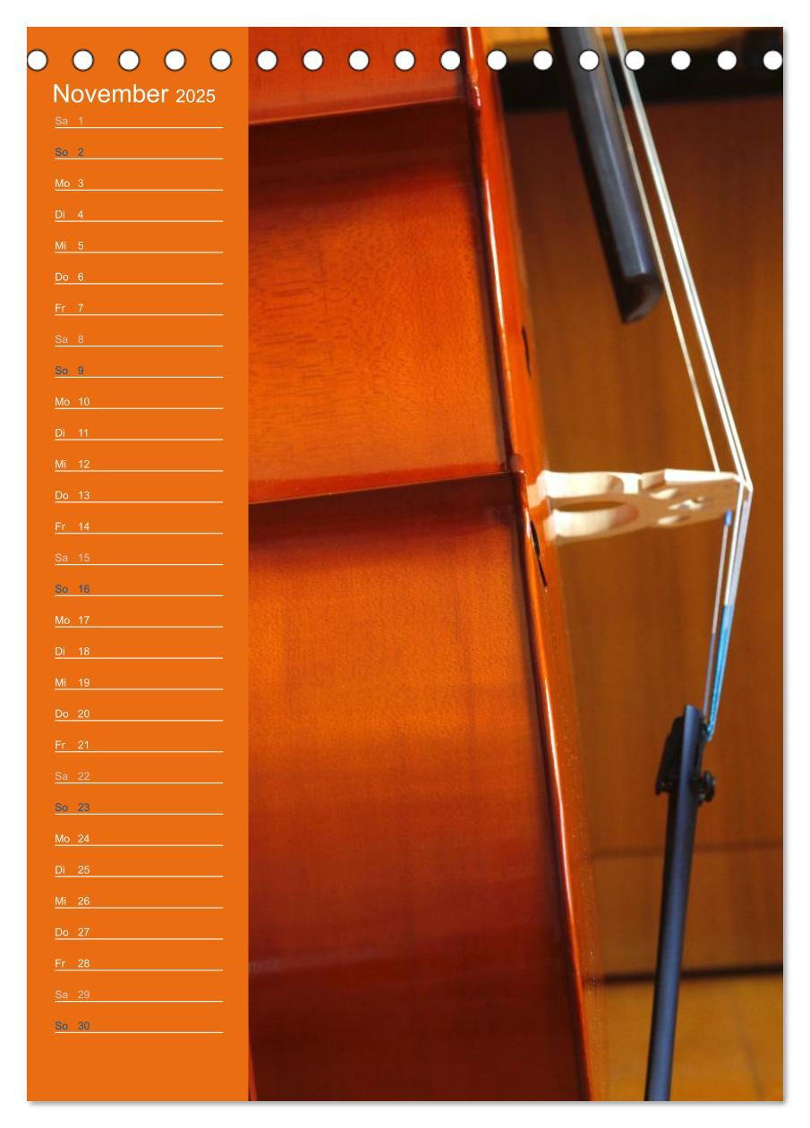 Bild: 9783457009536 | Geliebtes Cello (Tischkalender 2025 DIN A5 hoch), CALVENDO...