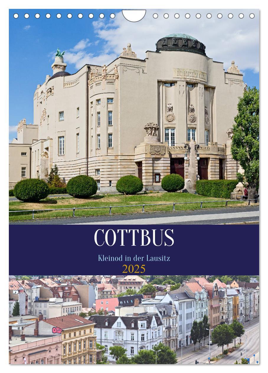 Cover: 9783435850563 | Cottbus Kleinod in der Lausitz (Wandkalender 2025 DIN A4 hoch),...