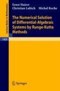 Cover: 9783540518600 | The Numerical Solution of Differential-Algebraic Systems by...