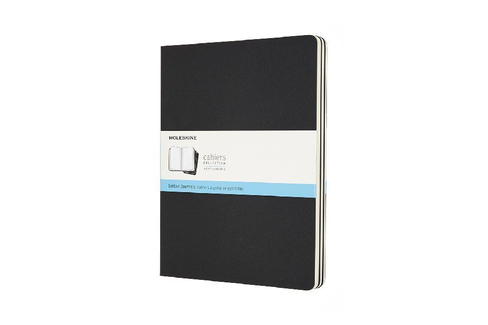 Cover: 8058341719220 | Moleskine Cahier XL, 3er Set, Punktraster, Kartoneinband, Schwarz