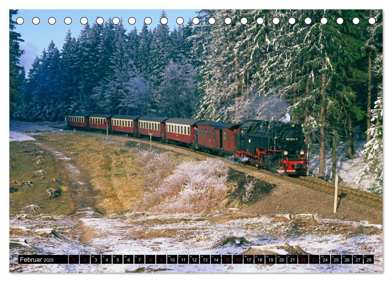 Bild: 9783435120246 | Harzer Schmalspurbahnen 1980er Jahre bis heute (Tischkalender 2025...