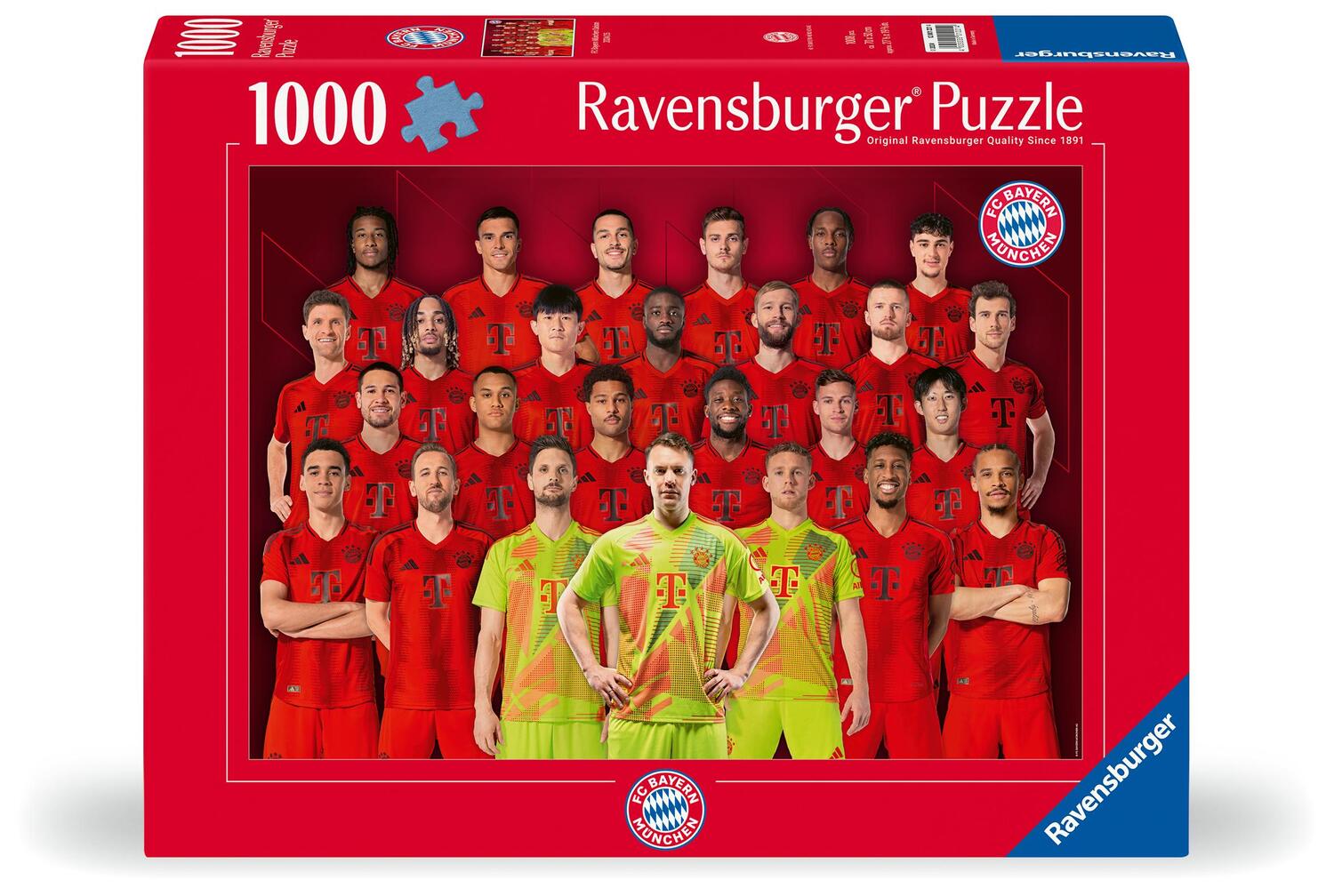 Cover: 4005555012214 | Ravensburger Puzzle 12001221 - FC Bayern München Saison 2024/25 -...