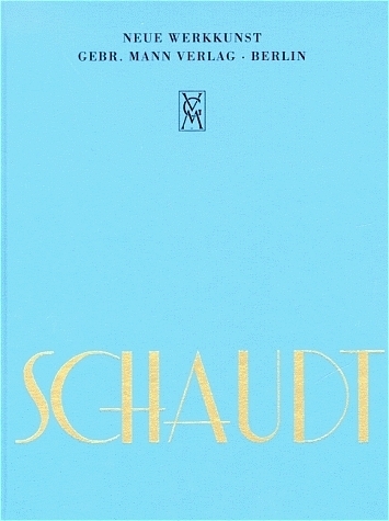 Cover: 9783786118312 | Johann Emil Schaudt | Neue Werkkunst | Johann E. Schaudt | Buch | 1995