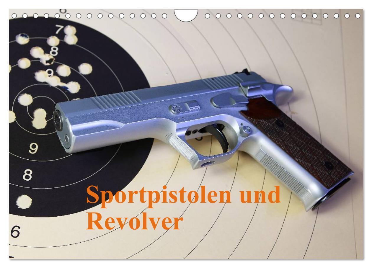 Cover: 9783435480531 | Sportpistolen und Revolver (Wandkalender 2025 DIN A4 quer),...