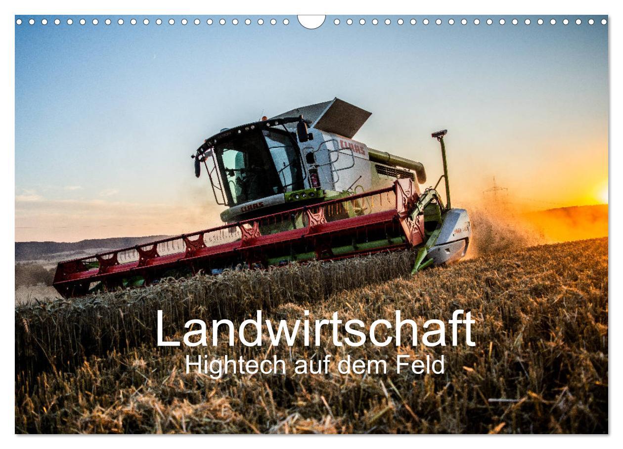 Cover: 9783435243983 | Landwirtschaft - Hightech auf dem Feld (Wandkalender 2025 DIN A3...