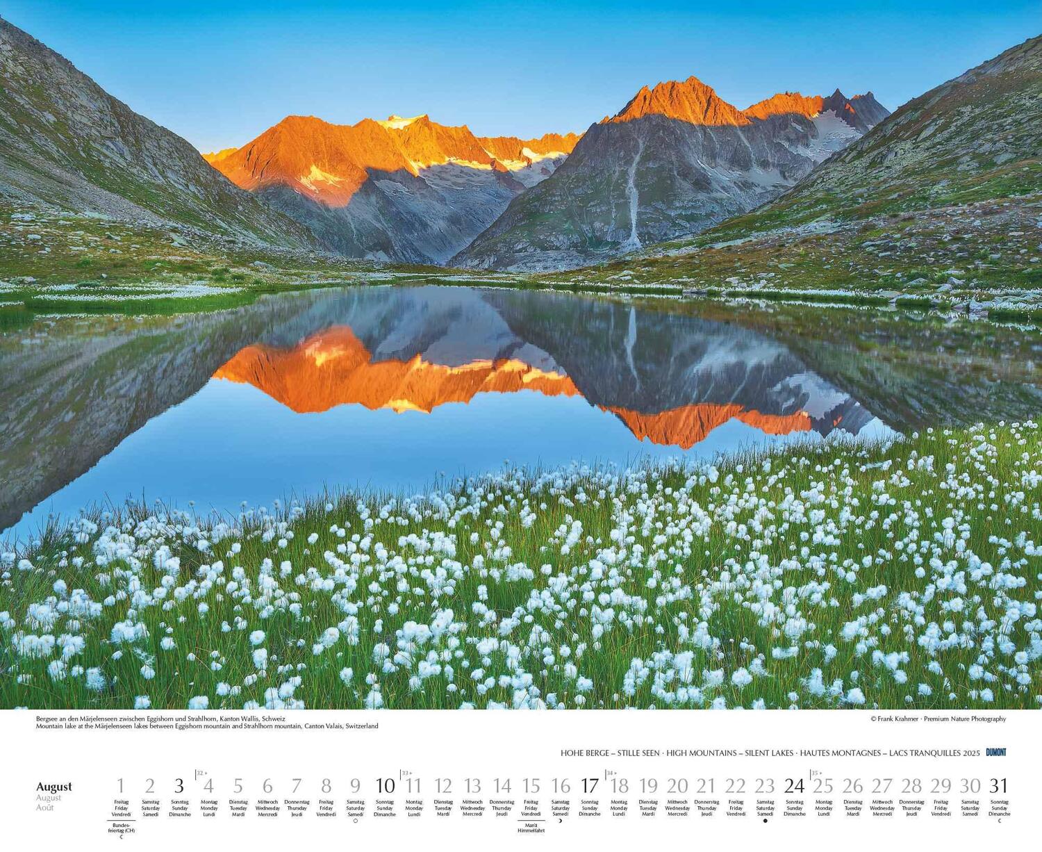 Bild: 4250809653570 | Hohe Berge - Stille Seen 2025 - Wandkalender 52 x 42,5 cm -...