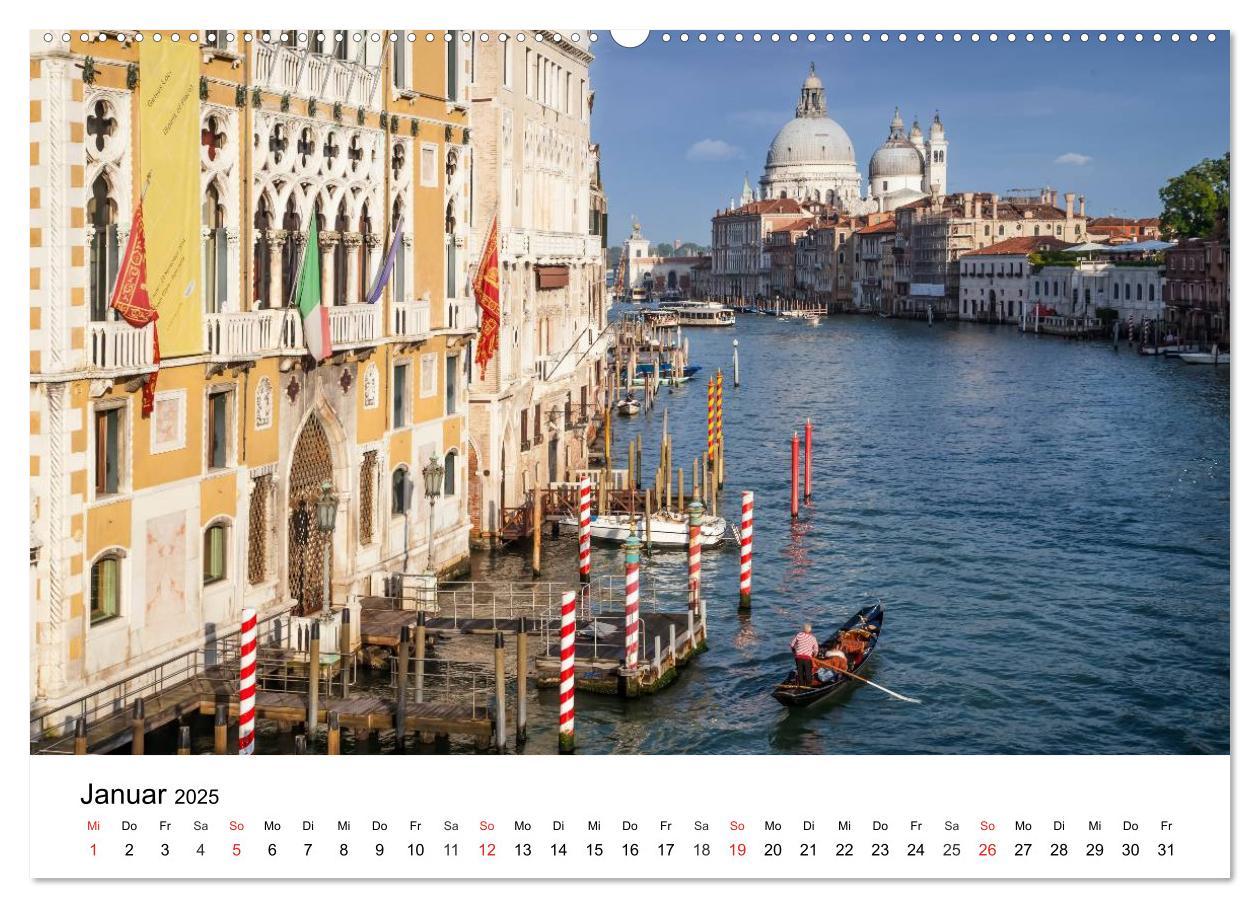 Bild: 9783435654277 | Die Attraktionen von Venedig (hochwertiger Premium Wandkalender...