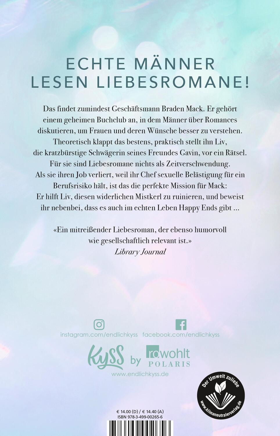 Rückseite: 9783499002656 | The Secret Book Club - Die Liebesroman-Mission | Lyssa Kay Adams