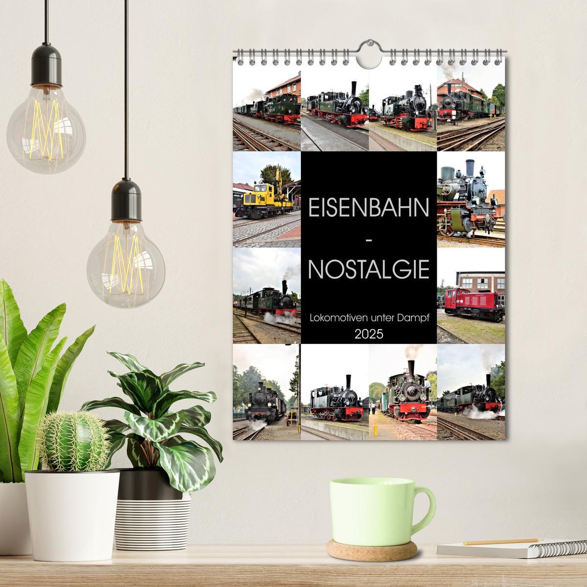 Bild: 9783457001301 | EISENBAHN - NOSTALGIE - 2025 (Wandkalender 2025 DIN A4 hoch),...