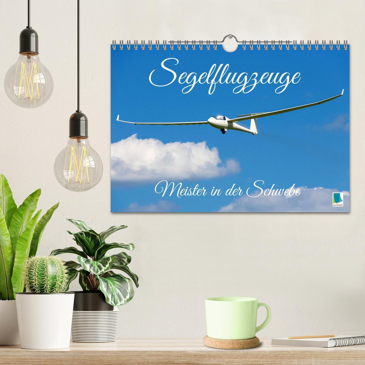 Bild: 9783383850851 | Meister in der Schwebe: Segelflugzeuge (Wandkalender 2025 DIN A4...