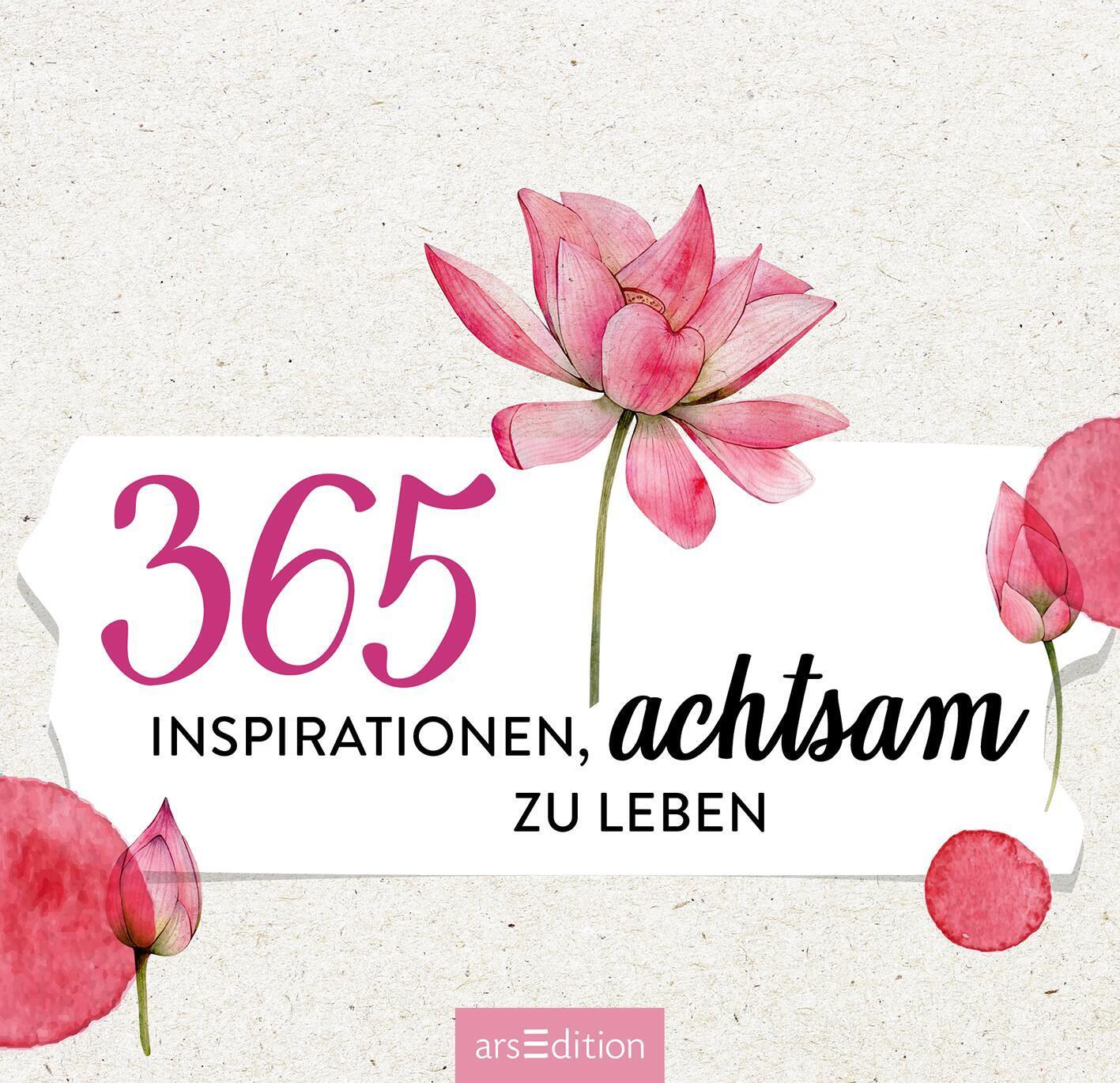 Bild: 9783845854502 | 365 Inspirationen, achtsam zu leben | Taschenbuch | Aufsteller | 2024