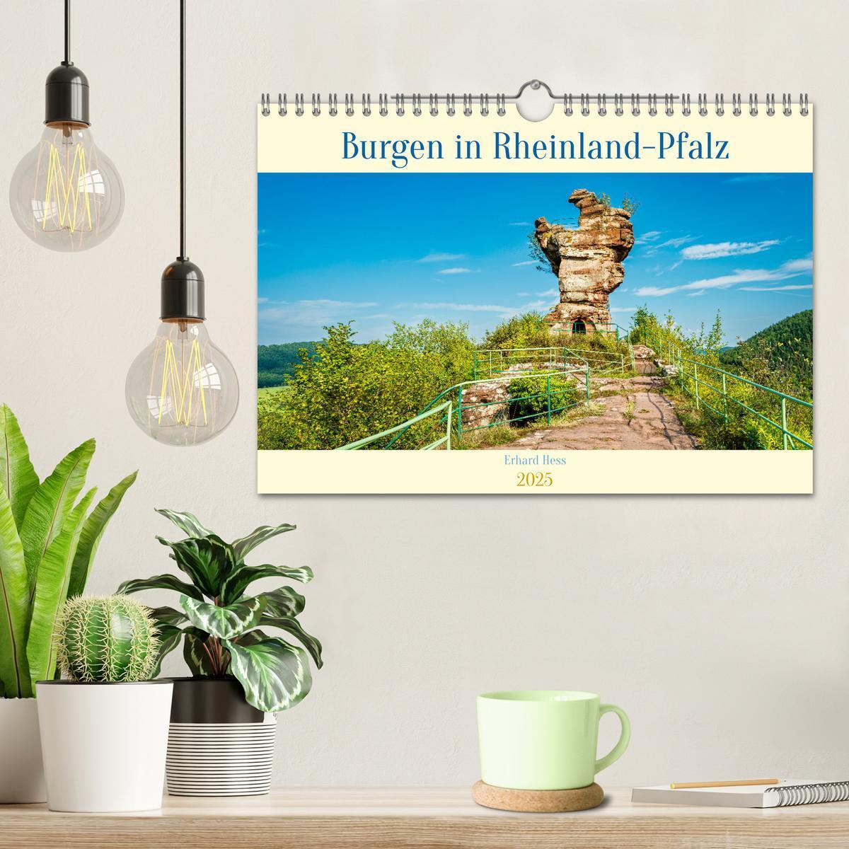 Bild: 9783435941575 | Burgen in Rheinland-Pfalz (Wandkalender 2025 DIN A4 quer), CALVENDO...