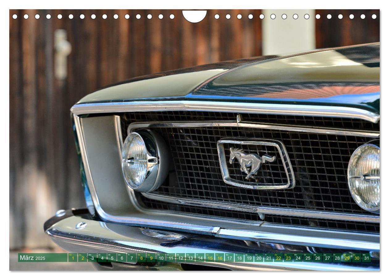 Bild: 9783435029334 | Ein Pony zum verlieben - Ford Mustang 1968 (Wandkalender 2025 DIN...