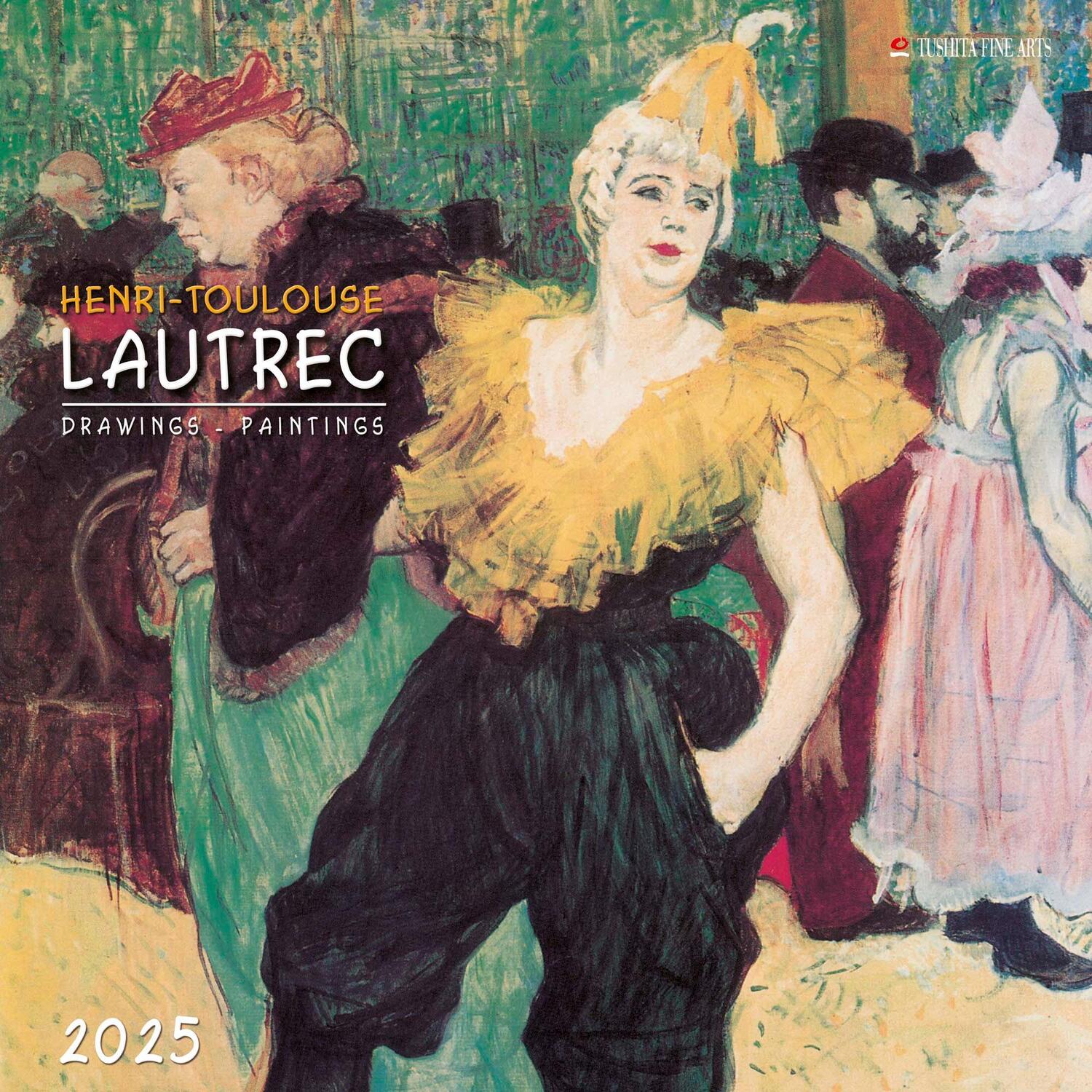 Cover: 9783959294300 | Henri Toulouse-Lautrec 2025 | Kalender 2025 | Kalender | 28 S. | 2025